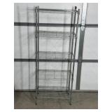 WIRE RACK SHELF, 59" X 23 1/2" X 13"