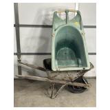 WHEEL BARROW, GARDEN CART