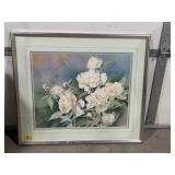 JEAN HALVERSON NUMBERED & SIGNED FLORAL PRINT