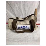 CAMEL GT DUFFLE BAG, SOME DAMAGE