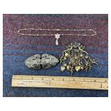 CHERUB PIN, BARRETTE, BRACLET