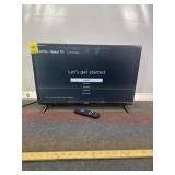 24" ONN ROKU TV W/ REMOTE, TESTED