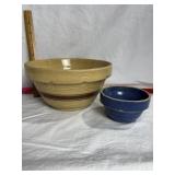 VINTAGE STONEWARE MIXING BOWLS