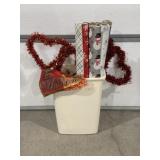 CAN FULL OF CHRISTMAS DECORATIONS