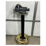 5 1/2" CRAFTSMAN VISE ON STAND, 44" T