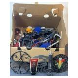 LARGE BOX OF KITCHEN UTENSILS