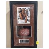 CUBA GOODING JR SIGNED FOOTBALL SHADOW BOX
