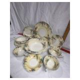 "THE OLDMILL" GRINDLEY DISH SET