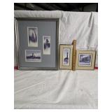 3 FRAMED GREAT FALLS, MT LANDMARK PICTURES