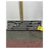 SNAP-ON TOOLS  3/8" DRIVE 5Pc. SOCKET EXTENSIONS