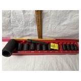 SNAP-ON IMPACT SOCKETS & EXTENSION