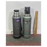 2 VNTG STANLY THERMOSES