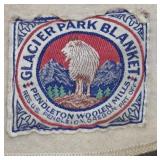 EARLY 4-POINT PENDLETON "GLACIER PRK" WOOL BLANKET