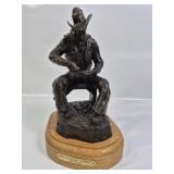 "COFFEE BREAK" BOB SCRIVER BRONZE - 168-250
