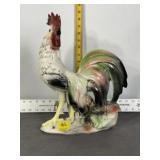 1961 LANE & C0. VAN NUYS CALIF. PORCELAIN ROOSTER
