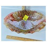WHOA SPARKLE ME! GOLD DECORATIVE GLASS BOWL