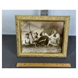FRAMED CHARLIE RUSSEL PRINT & MUSEUM BAG