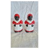 BLACK AMERICANA CERAMIC SHAKERS