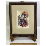 RALEIGH E. KINNEY ORIGINAL WATERCOLOR, 13' X16'
