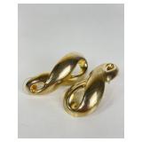 VNTG. MONET INFINITY TWIST EARRINGS