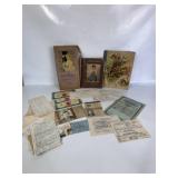 VINTAGE BOOKS, PILOT REGISTRATION CARDS, PAPERS