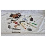 ADVERTISING BTL OPENERS, POCKET KNIVES, ASHTRAYS