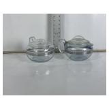 2 VINTAGE PYREX GLASS COFFEE POTS
