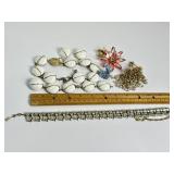 SEVERAL SARAH CONVENTRY CUSTUME JEWELRY ITEMS