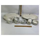 STERLING MEADOWLARK DISHES, WALLACE CUPS, SHENANGO