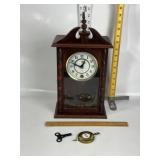 POLARIS WIND UP CLOCK UNTESTED 14" TALL