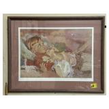 SIGNED JESSICA ZEMSKY LITTLE GIRL PRINT