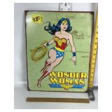 WONDER-WOMAN SUPER HERO METAL SIGN