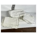 VINTAGE WINDOW CURTAINS, LINENS