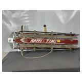 VINTAGE HAPPI-TIME METAL & WOOD SLED