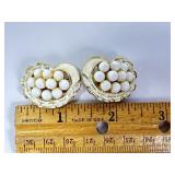 ART VINTAGE MID-CENTURY CLIP EARRINGS