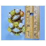 HOBE VINTAGE MID-CENTURY CLIP EARRINGS