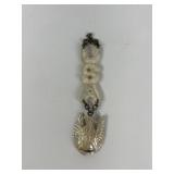 MOTHER OF PERAL HAND CARVED USA FOB, EAGLE