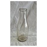 1 QUART EMBOSSED MILK BOTTLE D.P.A.