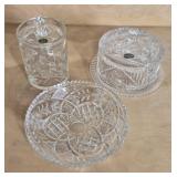 HUNGRY & CZECH LEADED CRYSTAL PIECES