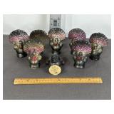 8 TURKEY CANDLES