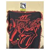 STEVEN TYLER BOOK & ROLLING STONES THROW
