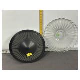 HAEGER & GLASS CENTERPIECE BOWLS