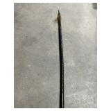 AFRICAN WOOD CARVED STICK REPRODUCTION