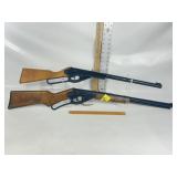 2 VINTAGE BB-GUNS PUMP LEVER