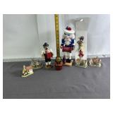 DAVID WINTER COTTAGES, NUTCRACKER, NESTING DOLL
