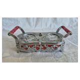 VINTAGE JAPANESE METAL MUSIC BOX