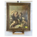 "THE PIE EATERS" BY BARTOLOME ESTEBAN MURILLO PRIT