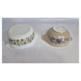 PYREX "HOMESTEAD" & "SPRING BLOSSOM" BOWLS