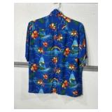 HAWAIIAN SHIRT ISLANDER, NO SIZE, MED OR LRG