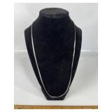 AVON SILVER TONED NECKLACE